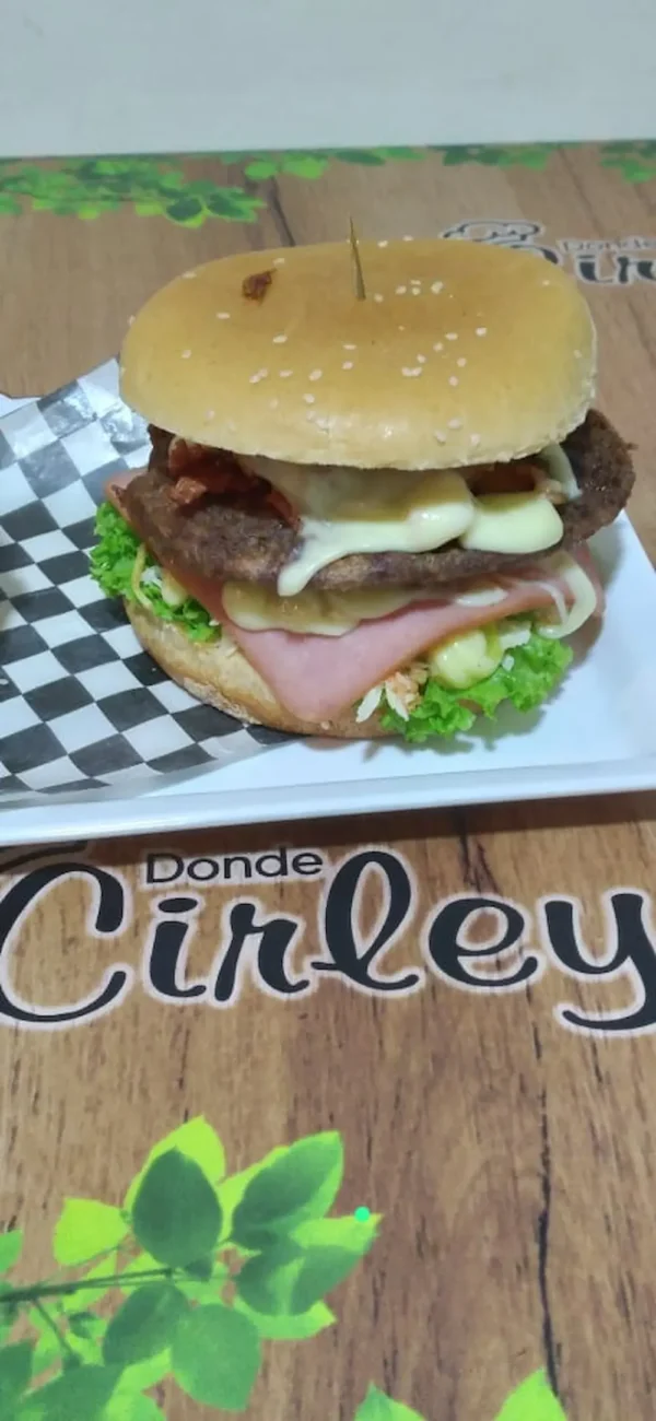 Hamburguesa doble queso -DC-
