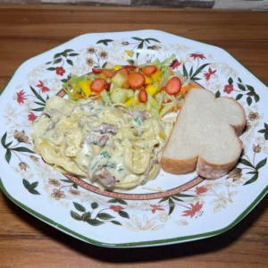 Pasta carbonara combinada -CP-