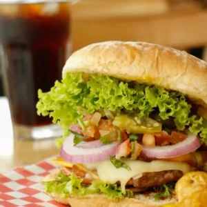 Hamburguesa mexicana -PV-