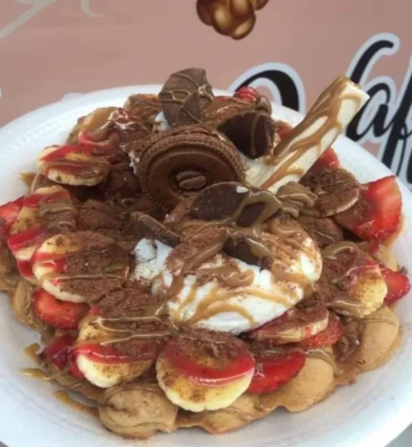 Waffle con milo especial -FW-