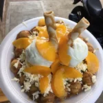 Waffle de durazno -FW-