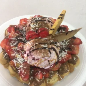 Waffle de frutos rojos -FW-