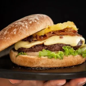 Hamburguesa hawaiana -WM-